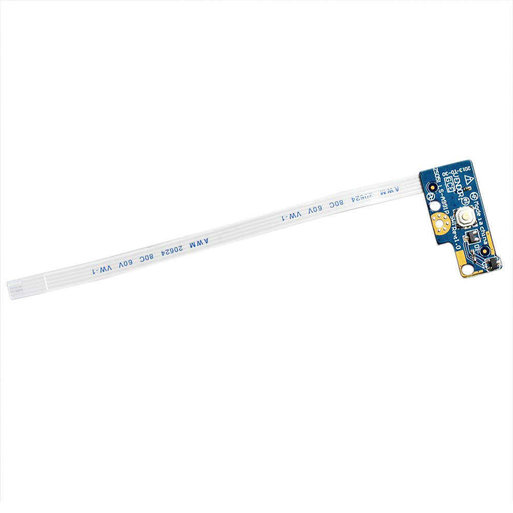 GinTai Power Button Board with Cable Replacement for HP Pavilion 15-G 15-R 15-H 15-S 250 G3 255 G3 256 G3?15T-G 15Z-G 15-G011NR 15-G019WM