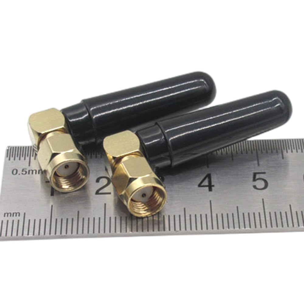 2.4Ghz 5GHz 5.8G Omnidirectional Small WiFi Bluetooth Mini RP SMA Antenna Dual Band Antenna for Router, WiFi Booster, PC USB Adapter Security IP