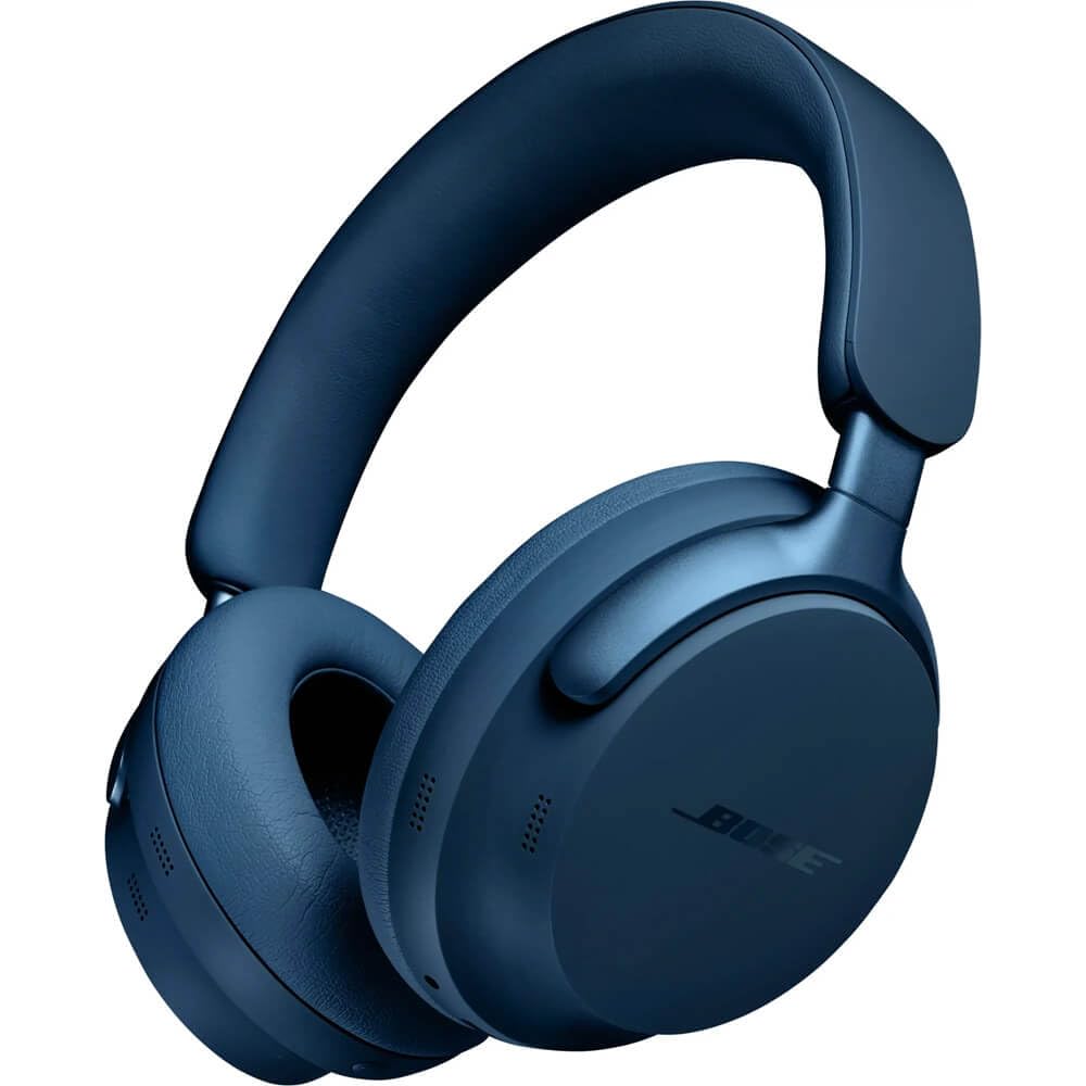 Bose QCOMFULTLBLU QuietComfort Ultra Wireless Noise Canceling Over-The-Ear Headphones - Lunar Blue