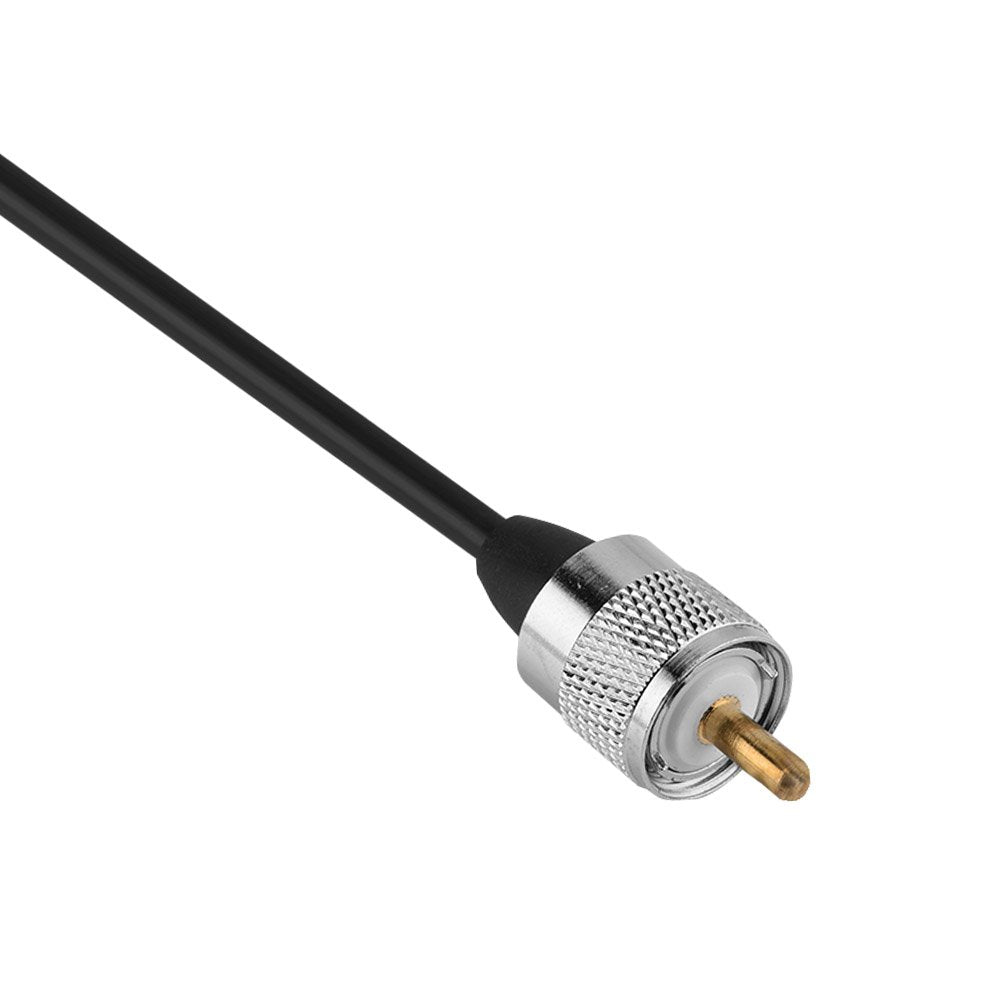 Radio NMO Mount RG-58 Cable Male Connector Magnetic Base Antenna for Walkie Talkie Car Radio