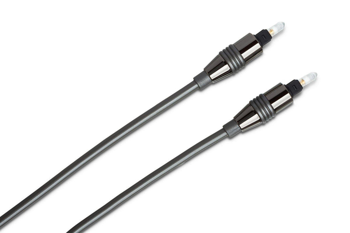 Hosa OPM-315 Pro Fiber Optic Cable, Toslink to Same, 15 Feet