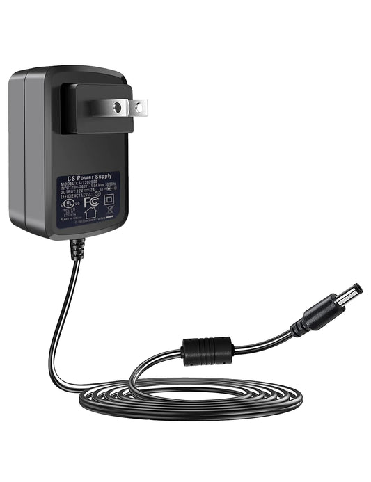 (UL Listed) 12V 2A Power Supply Adapter, AC 100-240V to DC 12V Power Supply for Security Camera, Wall Adapter for CCTV Camera LED Strip Lights Router…