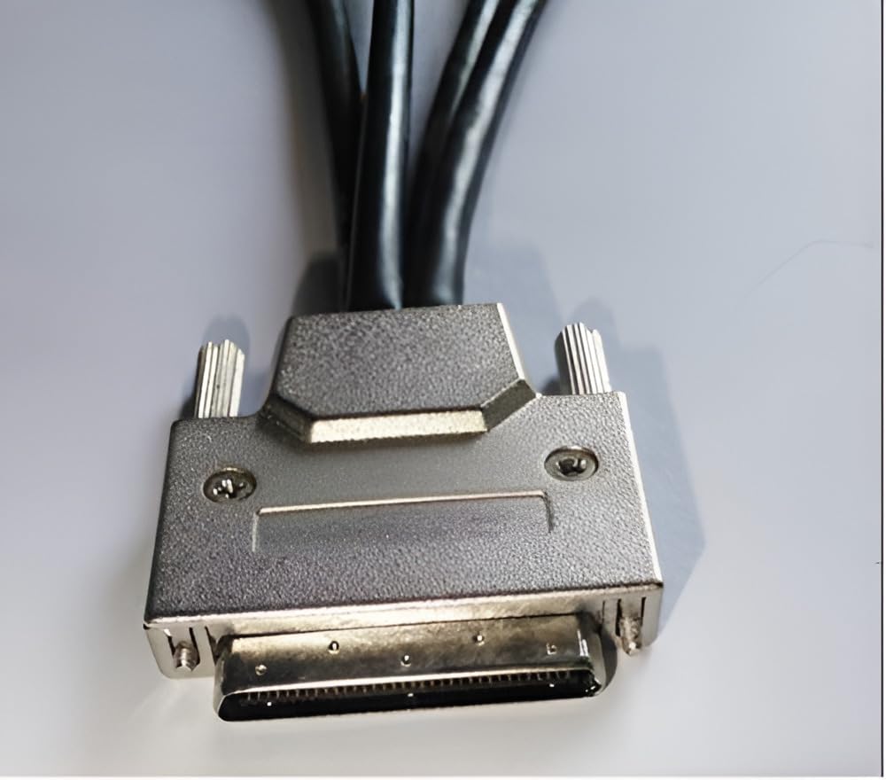 Seenoo VHDCI Breakout Cable&Adapter-VHDCI(SCSI 68Pin) M to 3-Port VGA Female Splitter Breakout Cable for NVIDIA and VisionTek Graphics Cards