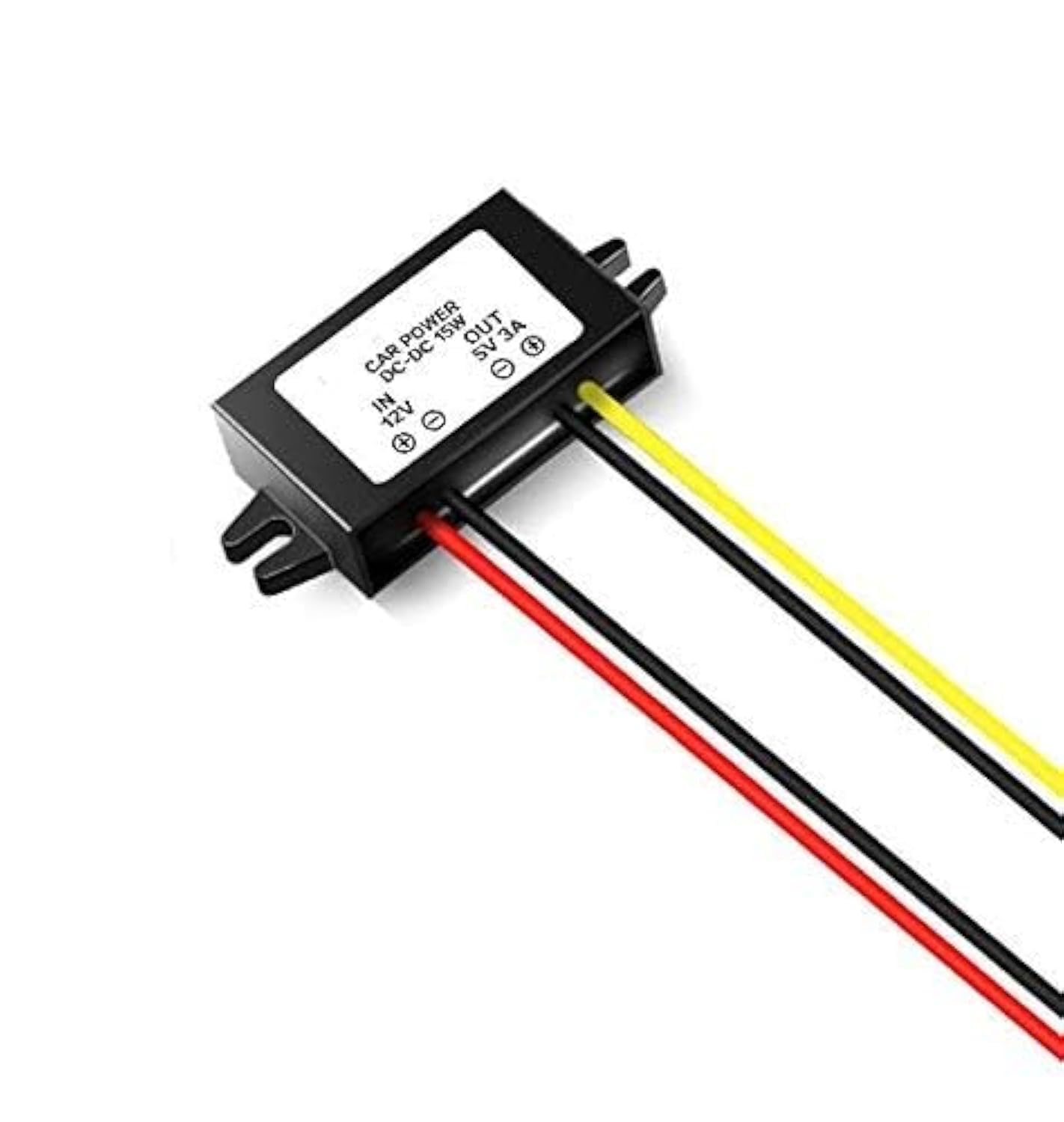 Magnolian Car LED Display Power Supply 12V To 5V 3A DC/DC Buck Converter Module