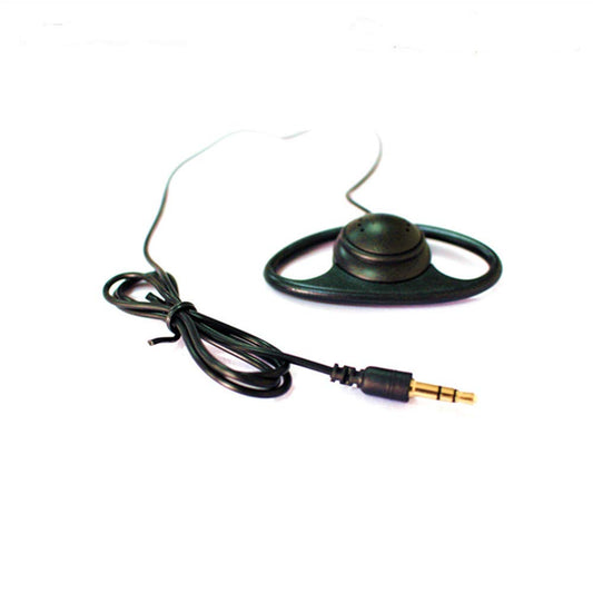 LINHUIPAD Bulk Earbuds Single Side Earphone with 3.5 mm Headphone Plug Hook Bud Earphone simultaneous Interpretation Headphone- 50 Pack - Multi