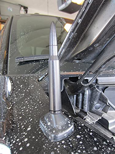 Bullet Antenna Car Truck Accessories for Ford F150 F250 F350 Super Duty Raptor Bronco Trucks Dodge RAM 1500 2500 3500 (Fits All Truck Model Years)