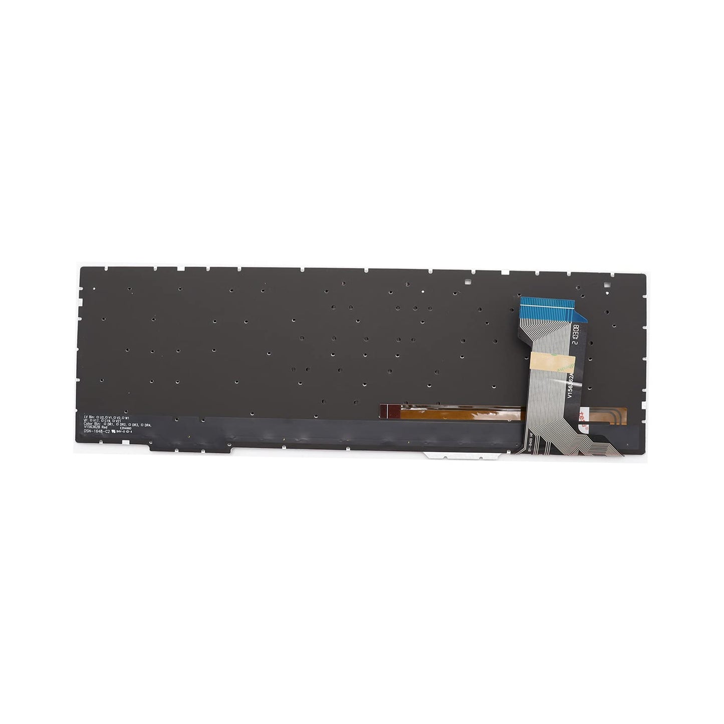 Abakoo Red US Keyboard with Backlit for ASUS FX553VD FX53VD FX753VD FZ53V GL553 GL553V GL553VW ZX553VD Rog GL753 GL753V GL753VE GL753VD (USB, 104