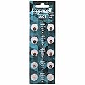 LOOPACELL 10 Pack AG1 Alkaline Watch Batteries - SR621, SR621SW, 364, 164