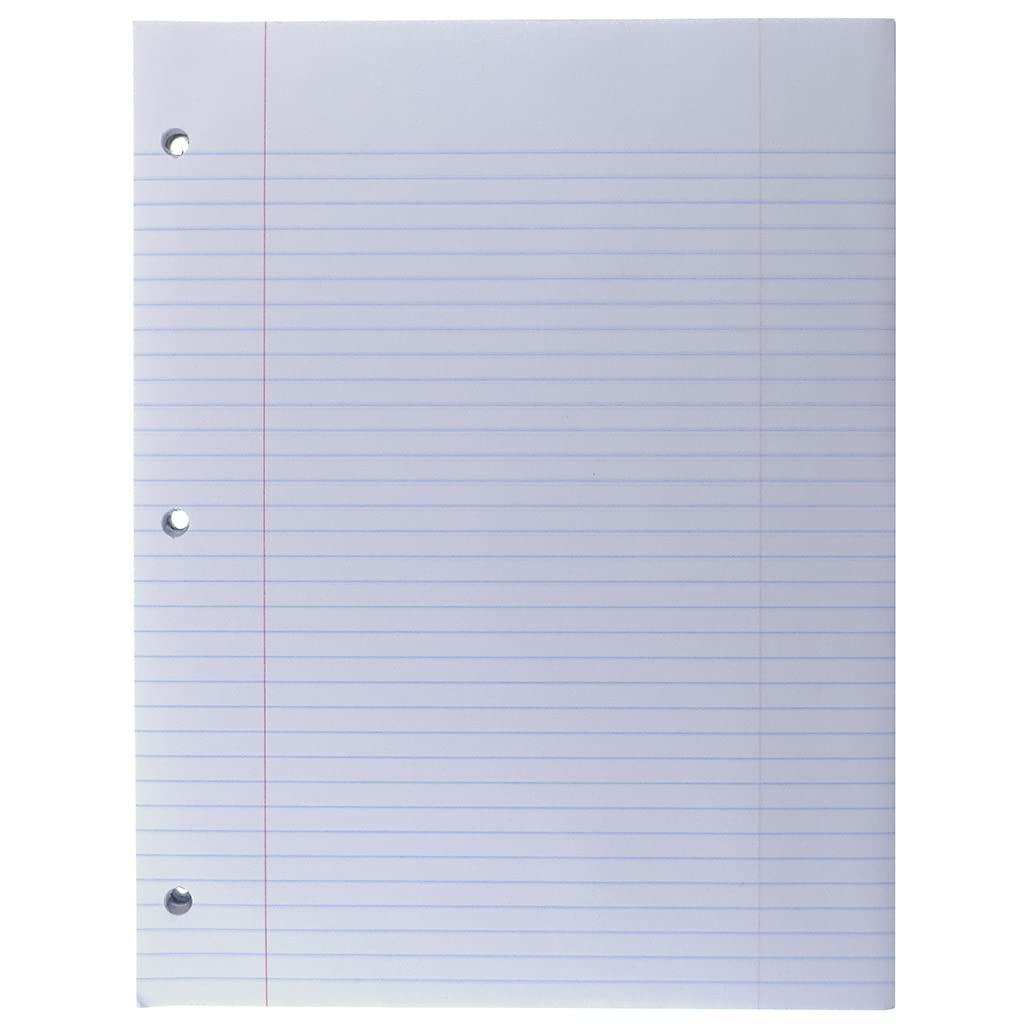 Top Flight Filler Paper, 10.5 x 8 Inches, College Rule, 150 Sheets (12302)