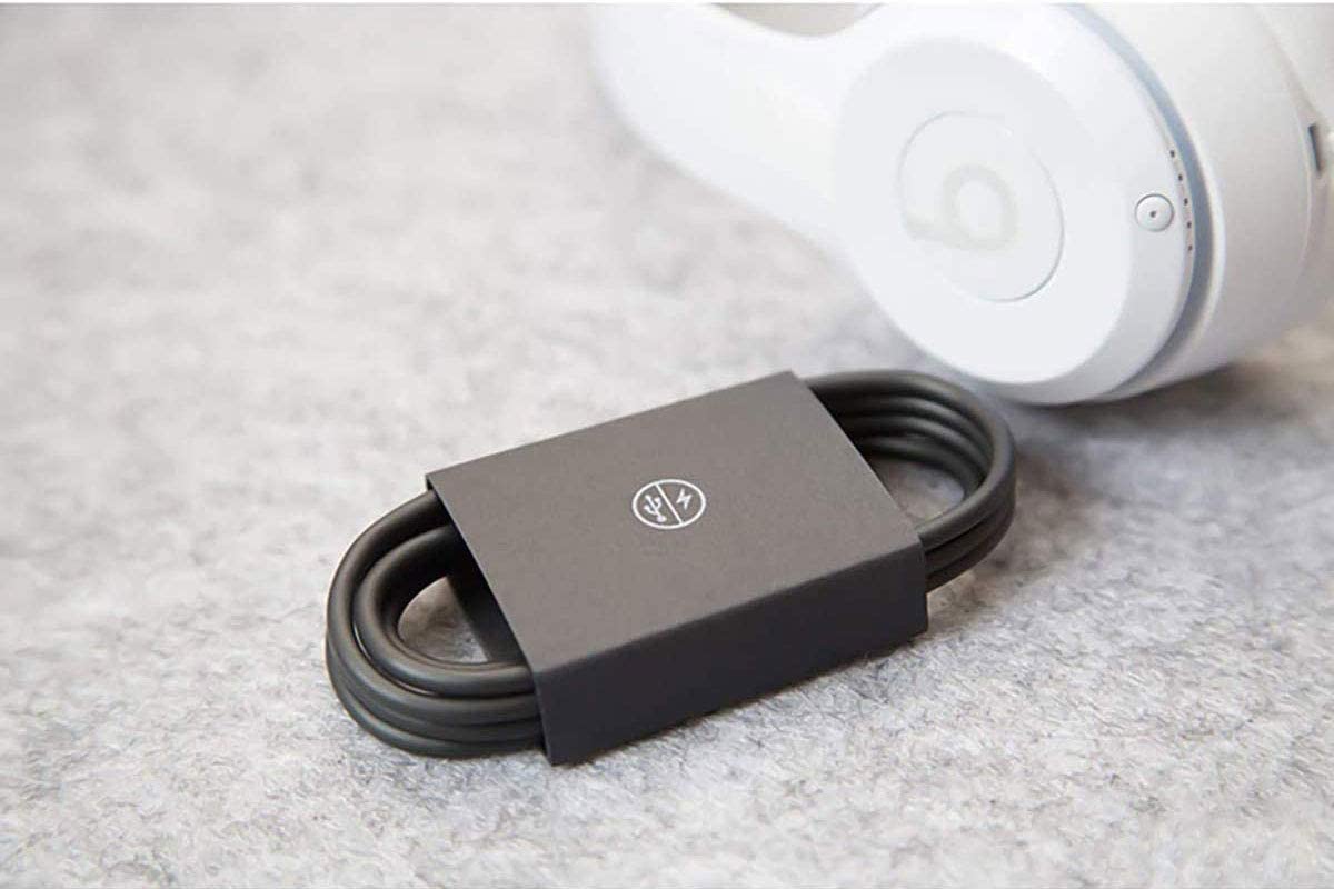 icevein Replacement USB Charging Charger Cable [2 Pack] Compatible with for Beats by Dr Dre Studio Solo Powerbeats 2 3 Wireless Headphone Pill+ 2.0