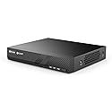 4COVR 4K 8 Channel H.265 PoE Network Video Recorder, HD NVR Work with 4MP/5MP/6MP/8MP IP Cameras, One SATA Ports Up to 8TB (No HDD Included), Remote