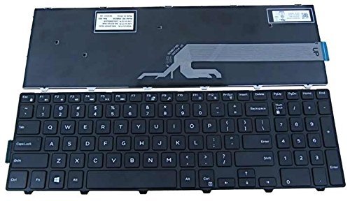 New Laptop Keyboard Replacement for Dell Inspiron 15-5545 5547 5548 5558 P39F MP-13N7 MP-13N73US-442 US Layout Black Color