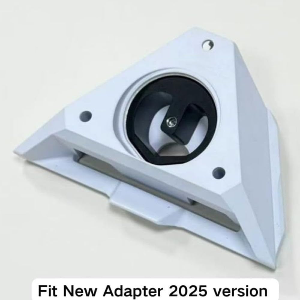 Starlink Mini Tripod Adapter (2024-2026 All Version) - Universal Clamp/Tripod/Bracket Mount for starlink mini - Aluminum Puck fit 1/4"-20 Threaded
