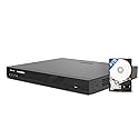 INNOSECU 12MP 16 Channel AI NVR, Surveillance Video Recorder Works with 12MP/4K/8MP/5MP/4MP PoE Cameras,Face Detection, Human/Vehicle Detection