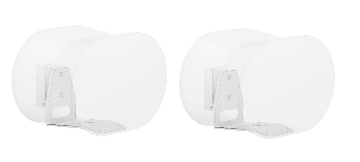 ynVISION.DESIGN Wall Mount Compatible with Sonos Era 300 Speakers - Pair - Tilt 18°/Swivel ±21° - Cable Management - Concrete/Brick/Wood Stud Mounting