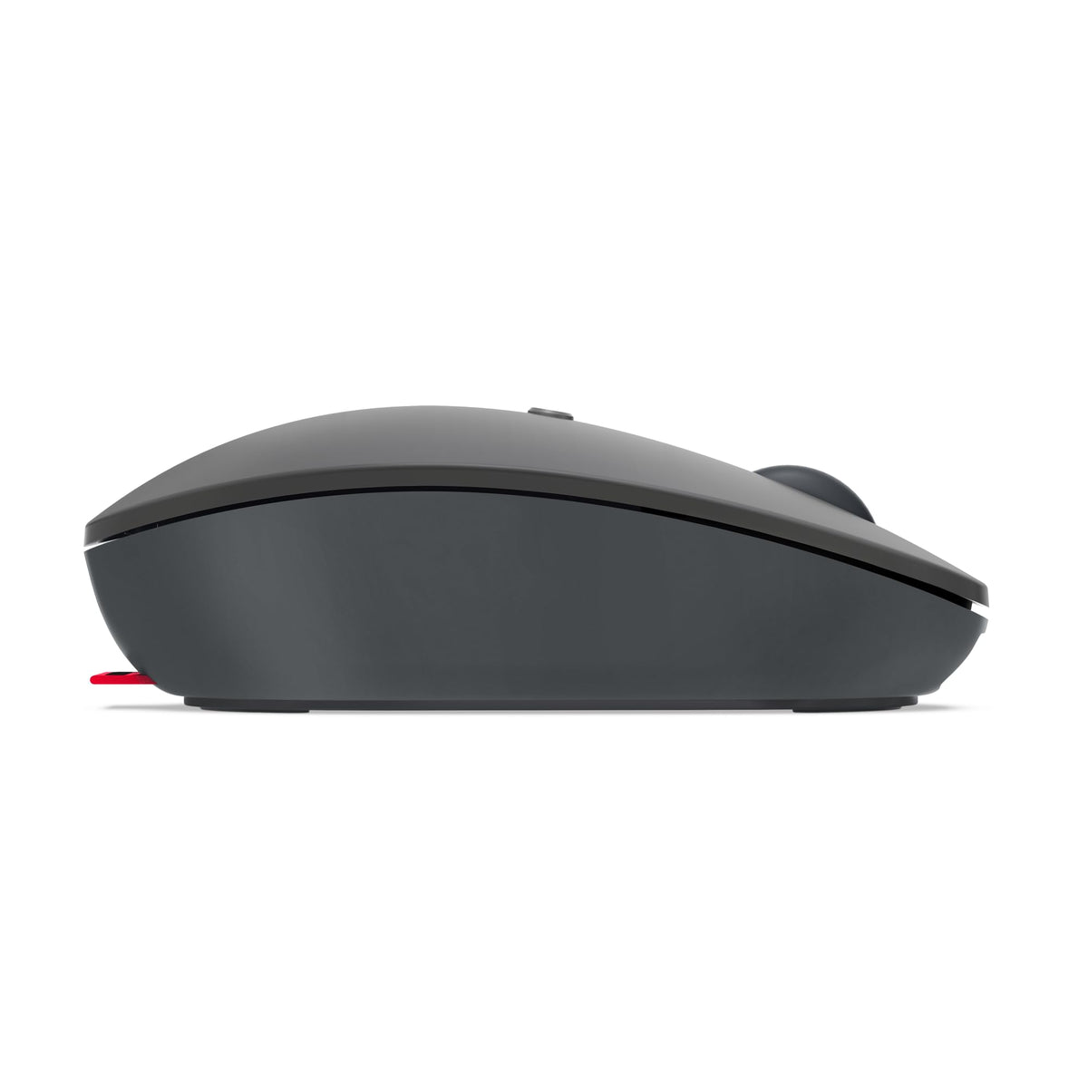 Lenovo Go USB-C Essential Wireless Mouse, 2.4 GHz Nano USB-C Receiver, Adjustable DPI, Rechargeable Battery, Ambidextrous, GY51C21210, Grey