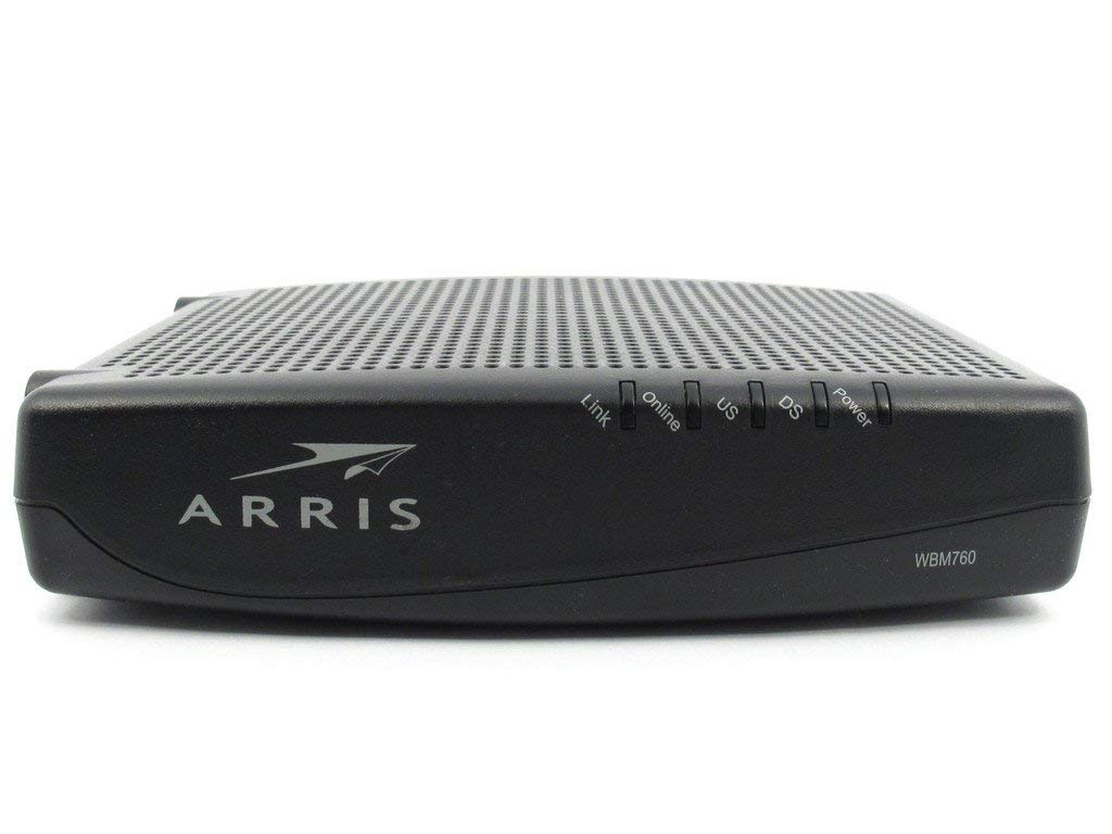 Arris Touchstone WBM760A DOCSIS 3.0 Cable Modem, High-Speed Broadband Connectivity, Compact Wired Internet Modem (Renewed)