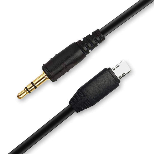 Pixel Shutter Connecting Cable Cord 3.5mm-S2 Camera Connecting Plug Compatible for Sony Cameras (Fit for Pixel Shutter Remote Control TW-283 Series)