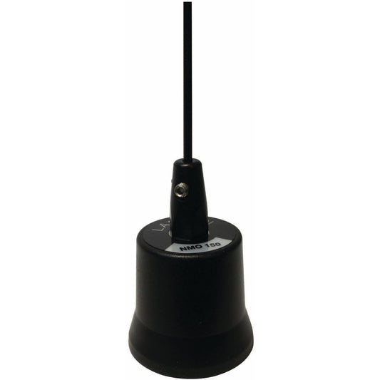 Larsen NMO150B 144-174 MHz 3 dB Base Load Mobile Antenna with 5 by 8 Wave Whip44; Black