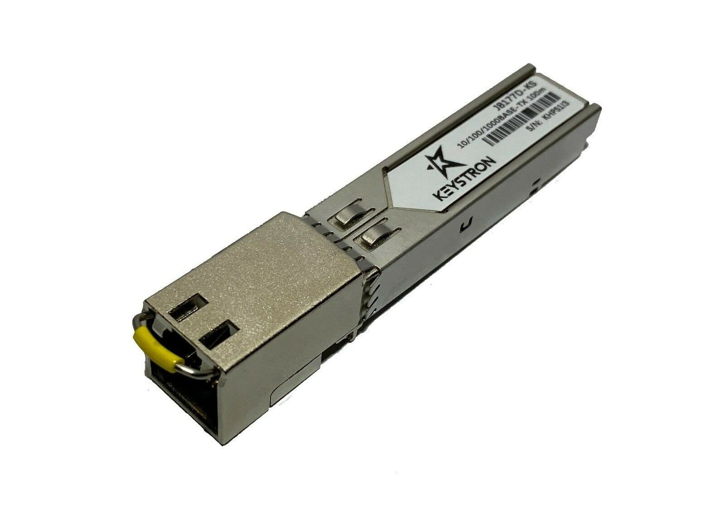 Keystron HPE Aruba Compatible J8177D 1G SFP RJ45 T 100m Cat5e Transceiver - 1000Base-T