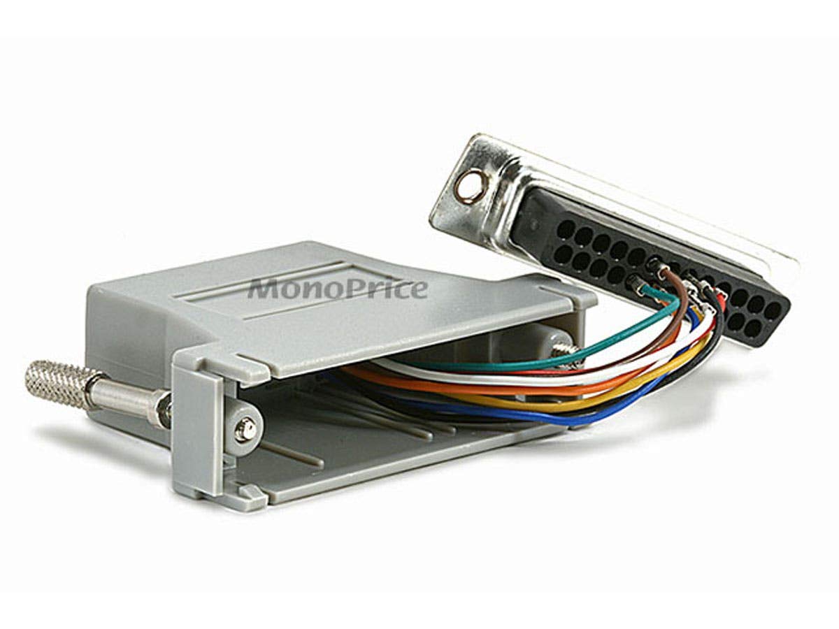 Monoprice 101158 DB25M/RJ-45 Modular Adapter (101158)