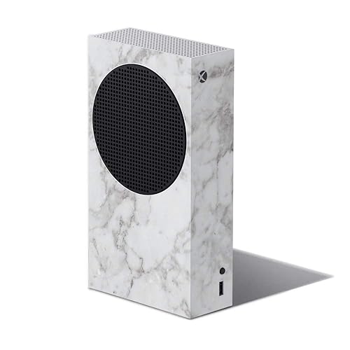 MightySkins Skin Compatible with Xbox Series S - Frost Marble | Protective, Durable, and Unique Vinyl Decal wrap Cover | Easy to Apply and Change