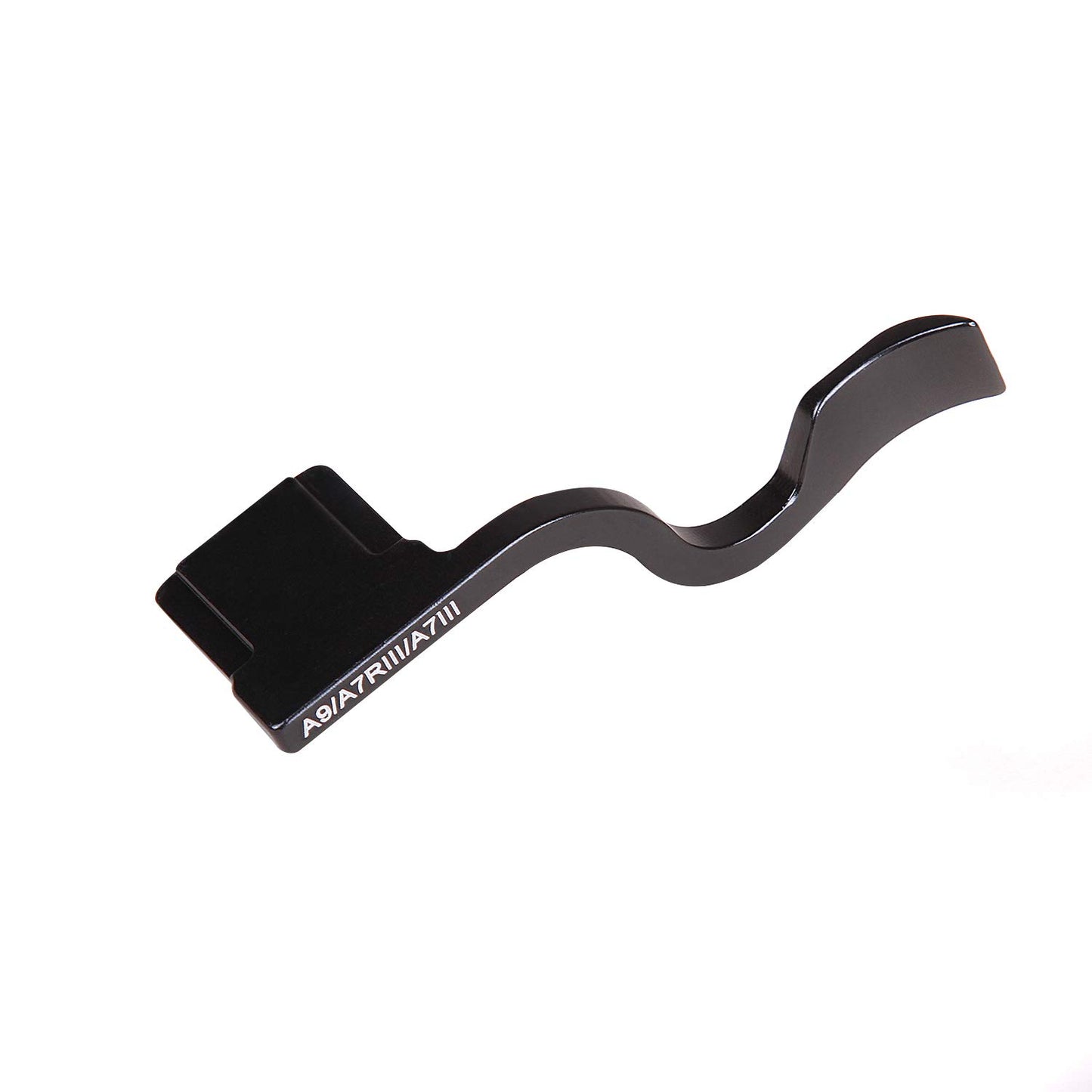 Foto4easy Metal Thumb Up Grip Hot Shoe Cover for Sony A7RIII A7III A9 Camera - Black