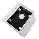 2nd Second SATA HDD SSD Hard Drive Optical Bay Caddy Frame Tray Replace Swap AD-7585H AD-7586H DVD Drive