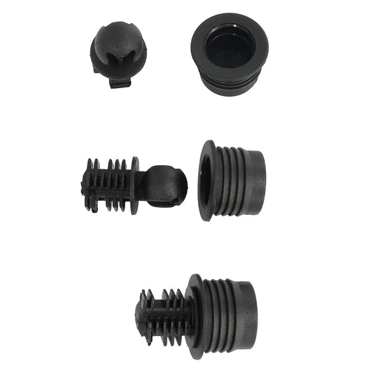 Longdex Speaker Grill Guide 24Pairs Black Plastic Ball and Socket Type Grill Guides Pegs Cloth Buckle Screws Speaker Parts Accessories