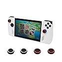4pcs Thumb Grip Joystick Caps for ROG Ally Gaming Console, Silicone Thumbsticks Button Protector for ROG Ally