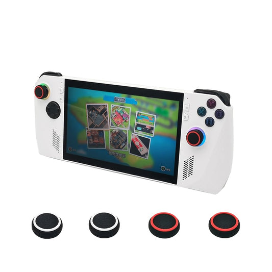 4pcs Thumb Grip Joystick Caps for ROG Ally Gaming Console, Silicone Thumbsticks Button Protector for ROG Ally