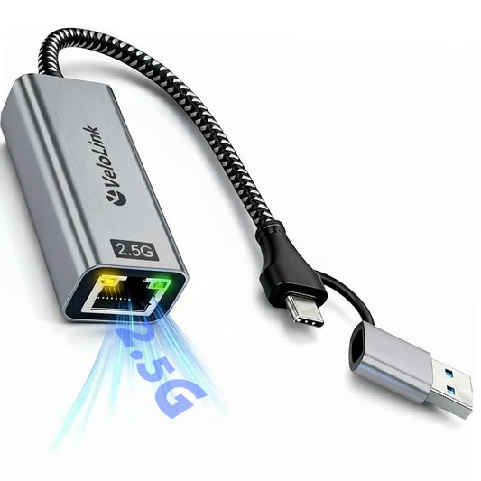USB A/C to Ethernet Adapter,Ethernet to USB,USBA to RJ45 for Nintendo Switch 2 ,Gigabit Ethernet Adapter, LAN Network for Laptop