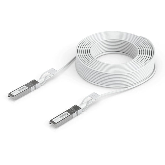 Ubiquiti UACC-UPLINK-SFP28-30M InfiniBand SFP28 25 Gbps Fiber Optic Cable 30m White