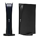 Digital Edition Face Plates Cover Skins Shell Panels for PS5 Console, Accessories for PlayStation 5 Protective Shell Replacement Faceplate (Black)