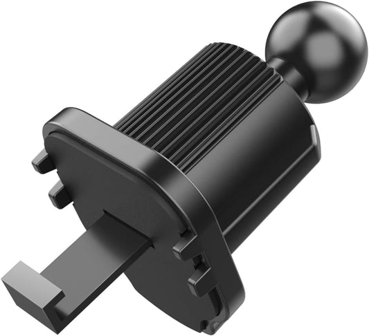 WsjiaboFux Black 17mm Universal Air Vent Clip for Car Phone Mount Cellphone Holder Vent Grip W Joint Ball Dia- for Most Car Phone Bracket Cell Phone