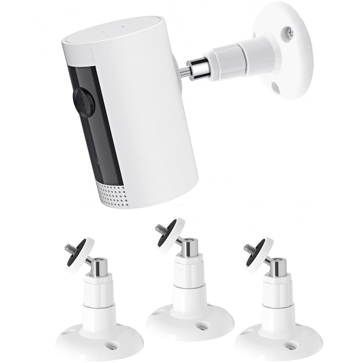 3Pack Camera Wall Mount,Compatible with R-ing Outdoor Cam (Stick Up Cam Battery)/Pro/Outdoor Cam Plus/Plug-in/Indoor Cam(1st Gen),360 Degree