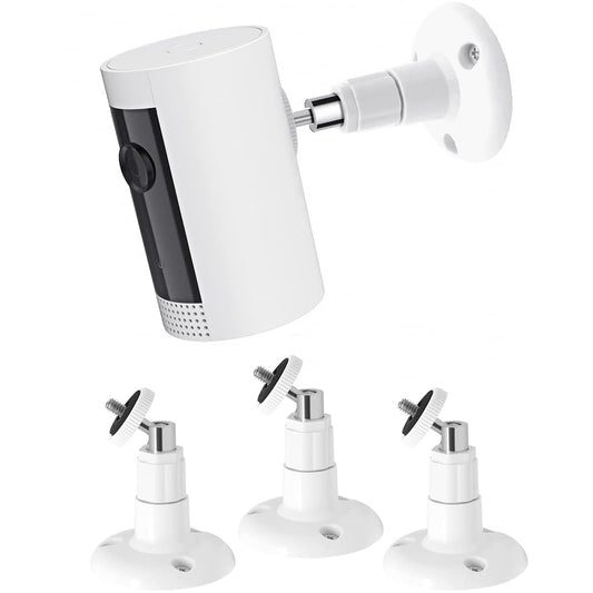 3Pack Camera Wall Mount,Compatible with R-ing Outdoor Cam (Stick Up Cam Battery)/Pro/Outdoor Cam Plus/Plug-in/Indoor Cam(1st Gen),360 Degree