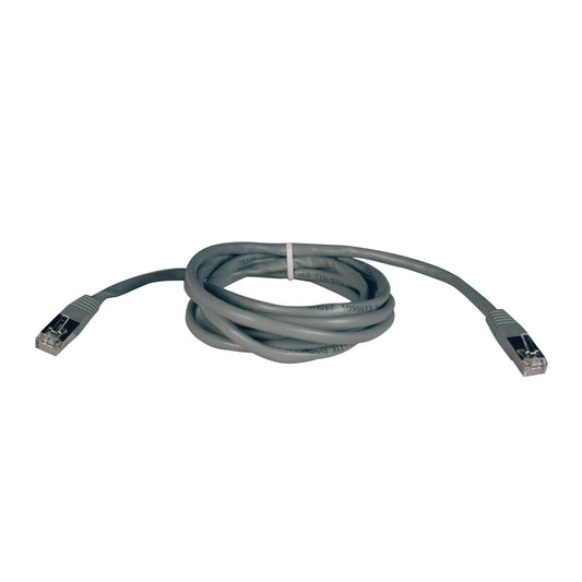 TRIPP LITE Cat5e 350MHz Molded Shielded Patch Cable STP (RJ45 M/M), Gray, 50-ft.(N105-050-GY)