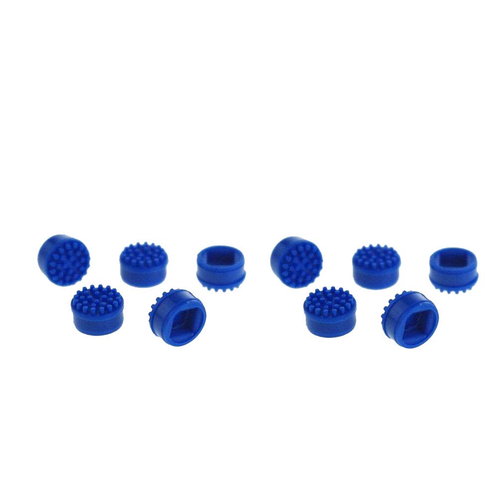 100X Replacement Blue Rubber Pointer Keyboard Mouse Cap Trackpoint for DELL Laptop 03X705