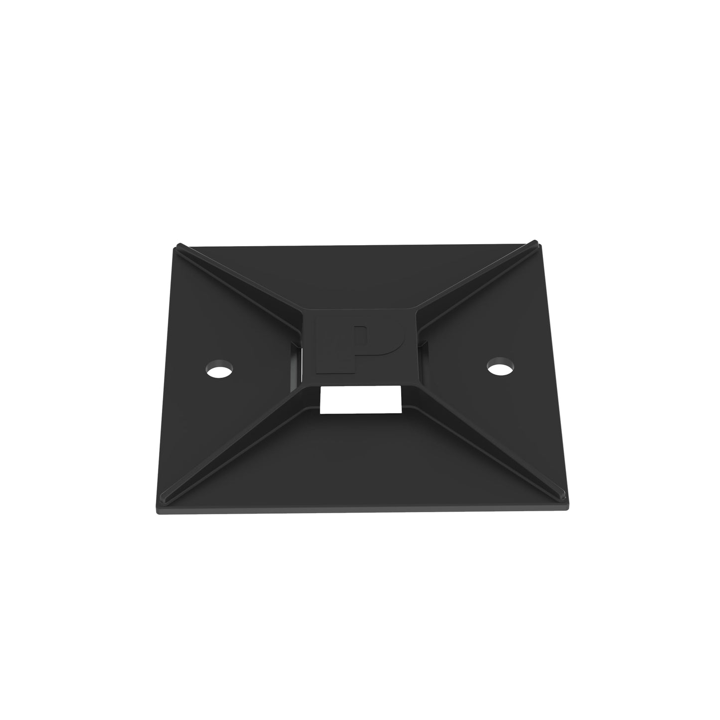 Panduit ABM2S-AT-C0 Cable Tie Mounts - Adhesive Backed (Pack of 100)