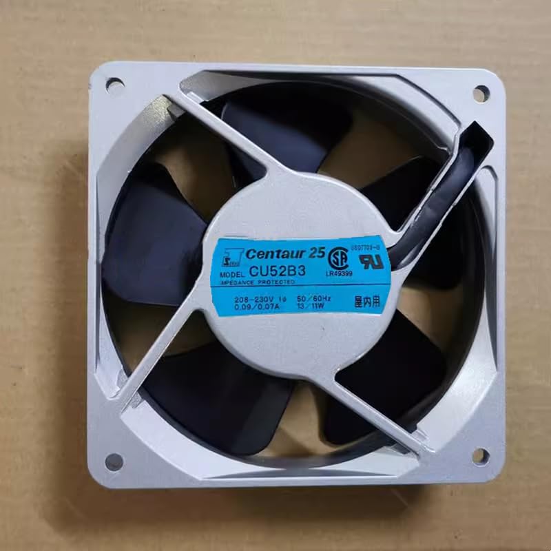 CU52B3 2-pin AC 208-230V 0.09/0.07A 13/11W 120x120x25mm Cooling Fan