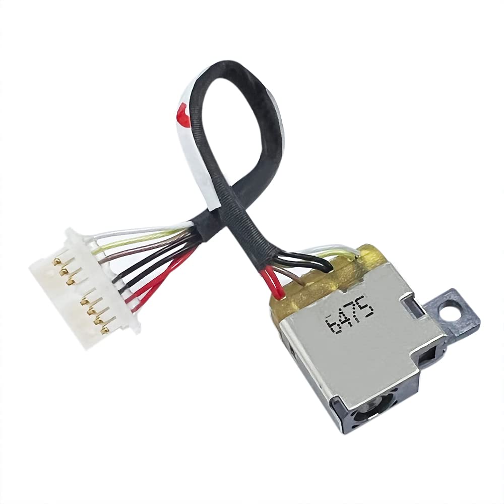 GinTai DC Power Jack with Cable Charging Port Socket Plug Replacement for HP Spectre X360 13-4195dx 13-4195nr 13-4196dx 13-4193DX 13-4193NR 13-4194DX