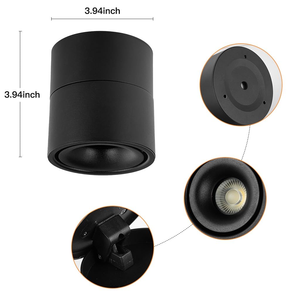 SUNMEIYI LED Ceiling Spotlight Indoor Directional Lighting Ceiling Light
