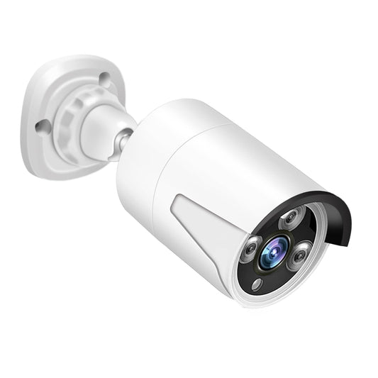 MWRCTV 5MP 1616P POE IP Security Surveillance 3.6mm HD Lens Bullet Camera with Mic, 3pcs Smart Dual Light AI Color Night Vision, IP67 Waterproof