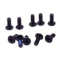 10-Pack M2x5mm Black Mounting Screw Bottom Case Screws Replacement for Dell Inspiron 7000 5577 5576 7557 7559 Latitude XPS Precision Vostro