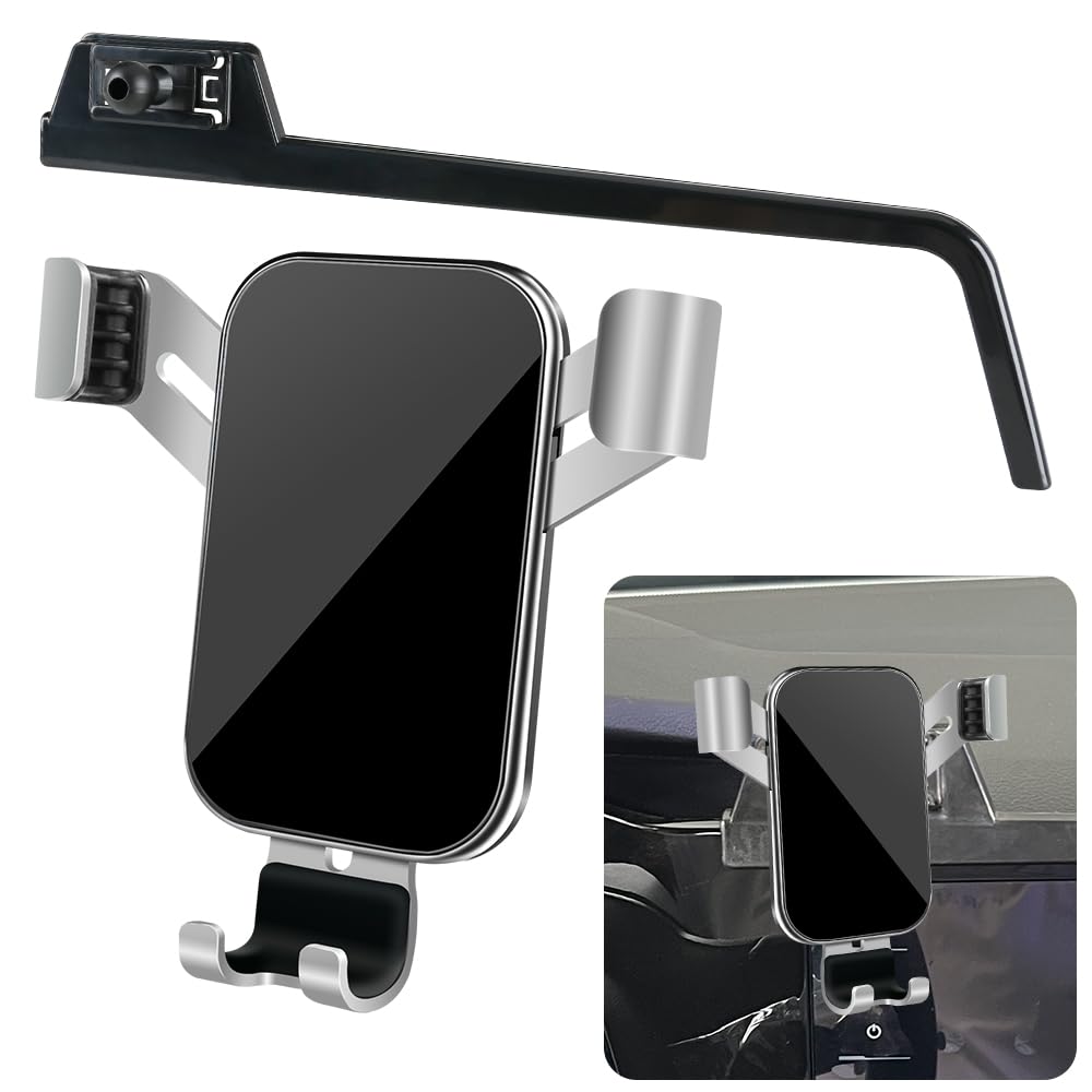 LUNQIN Car Phone Holder for Volkswagen Golf GTI 2022 2023 2024 and VW Golf R 2022-2024 Screen Stand MK8 Auto Interior Accessories Best Cell Phones