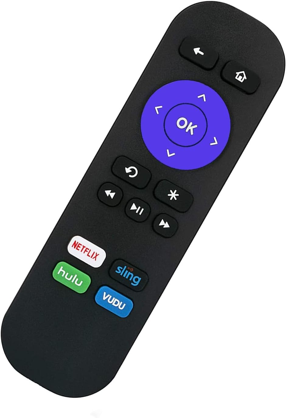 Smartby Remote Control for Roku 1, Roku 2, Roku 3, Roku 4 (HD, LT, XS, XD) Streaming Player, for Roku Premiere, for Roku Box?NOT for Stick or TV?