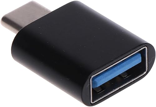 1 Pc Black USB C to USB Adapter, USB C Adapter, Type C Male to USB Adaptor