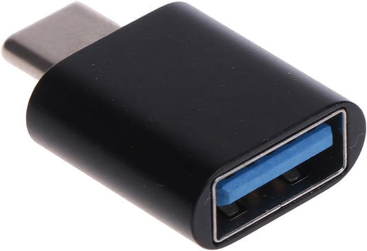 1 Pc Black USB C to USB Adapter, USB C Adapter, Type C Male to USB Adaptor