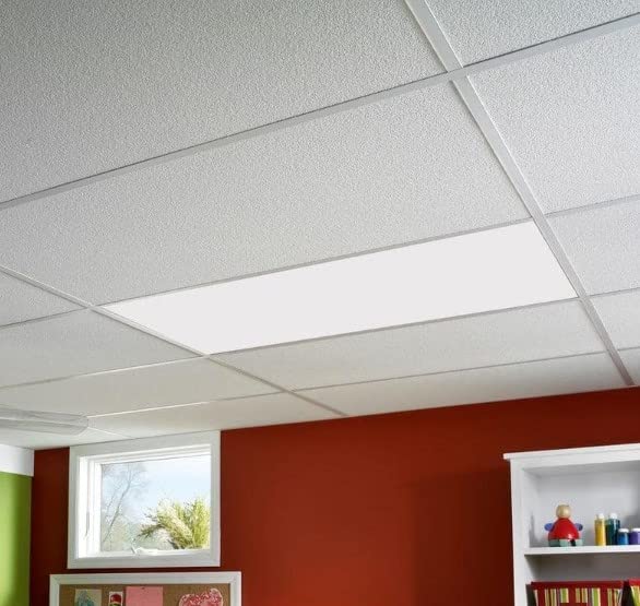Lighting Panel Acrylic Cover| Clear Acrylic Prismatic Lighting Panel | Heavy Duty | 0.125" Thickness | Fluorescent Lighting for Overhead Fixtures | 4